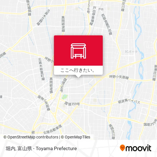 堀内地図