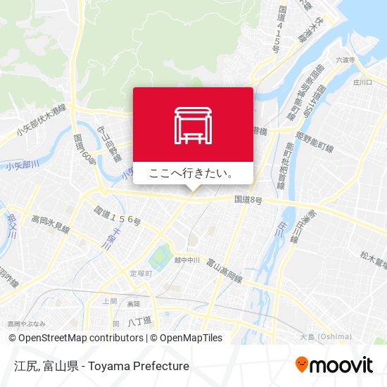 江尻地図