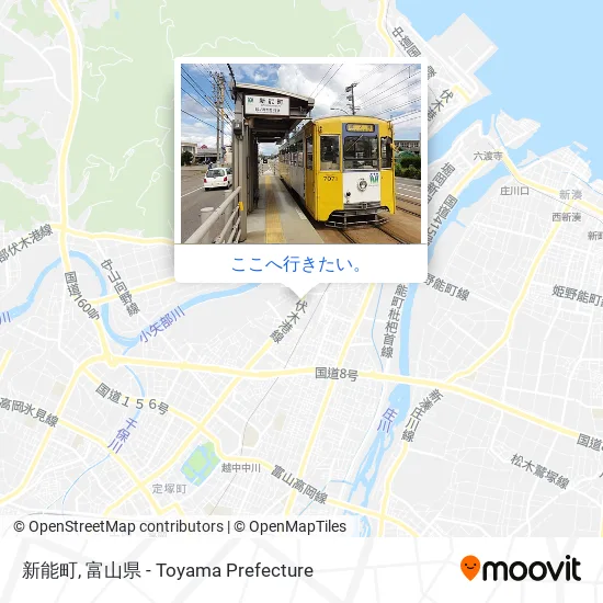 新能町地図