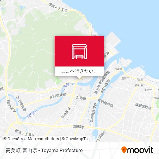 高美町地図