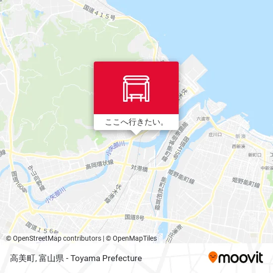 高美町地図