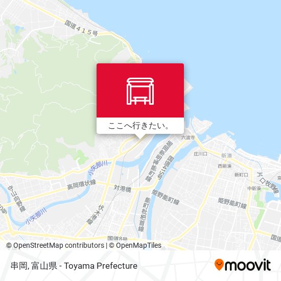 串岡地図