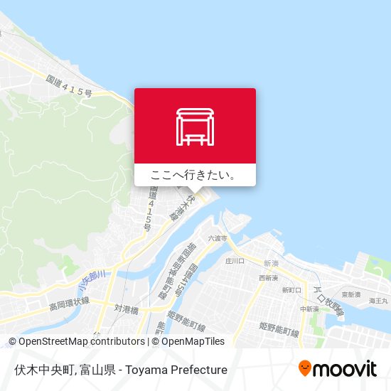 伏木中央町地図