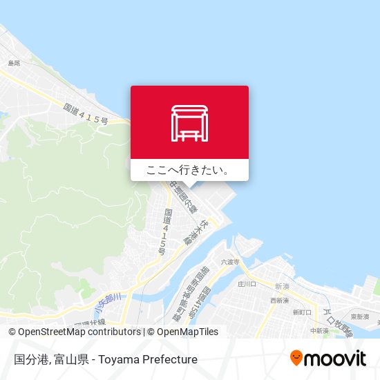 国分港地図
