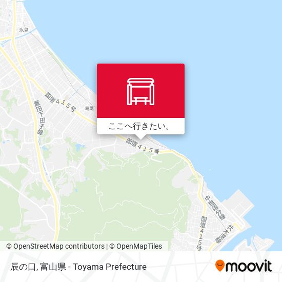 辰の口地図