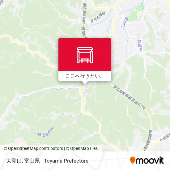 大覚口地図