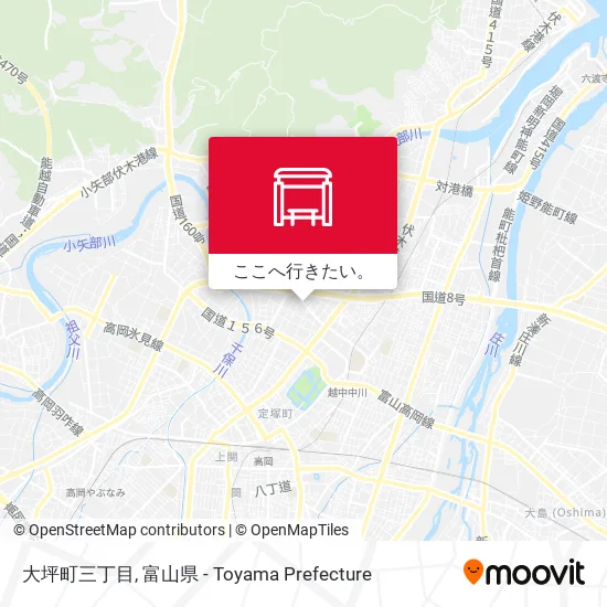大坪町三丁目地図