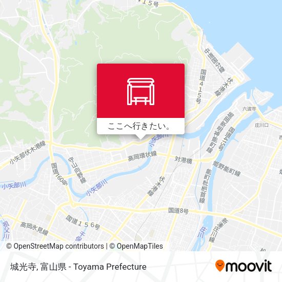城光寺地図
