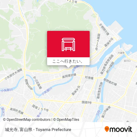 城光寺地図