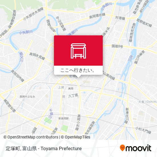 定塚町地図