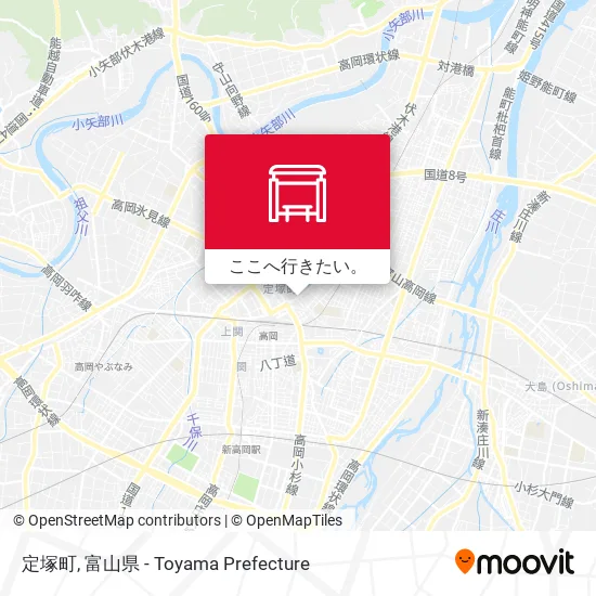 定塚町地図