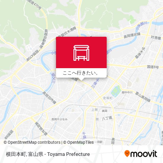 横田本町地図