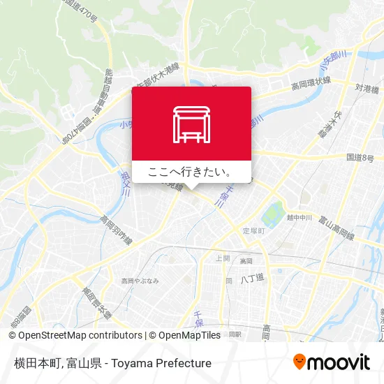 横田本町地図