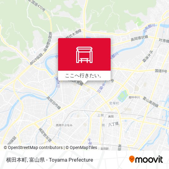 横田本町地図