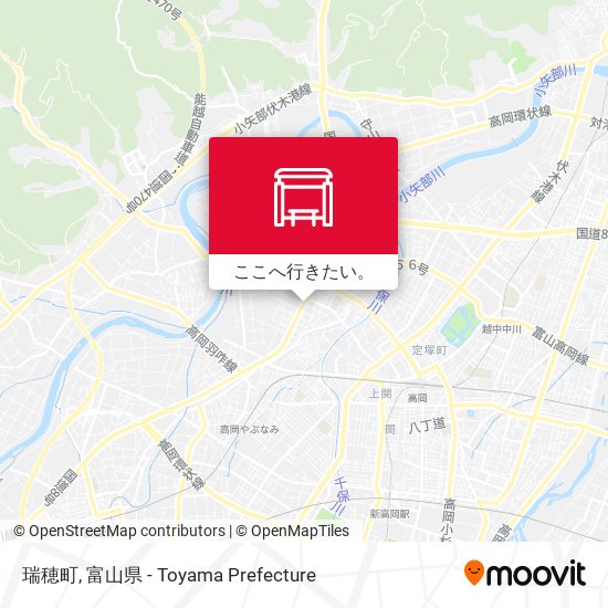 瑞穂町地図