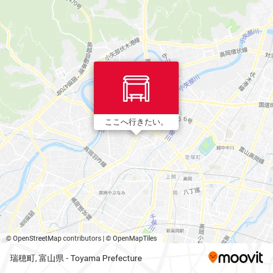 瑞穂町地図