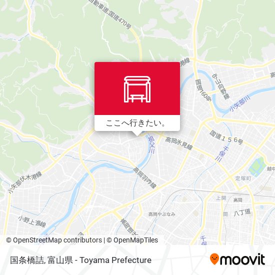 国条橋詰地図