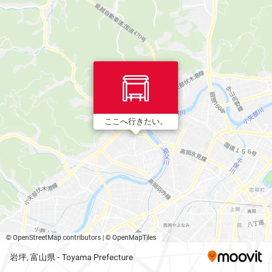 岩坪地図