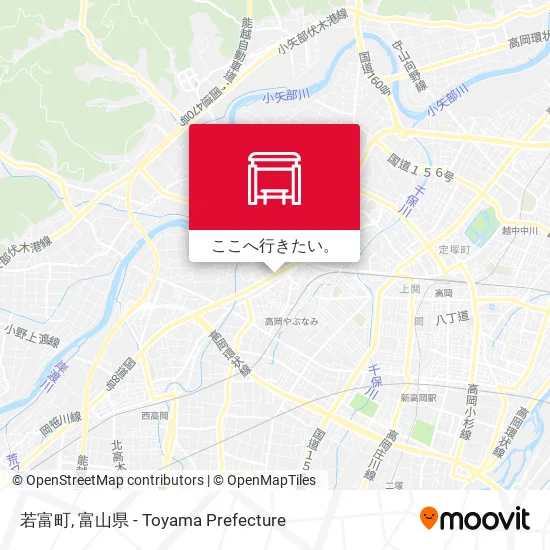 若富町地図