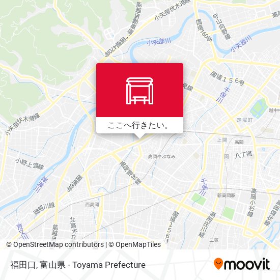 福田口地図