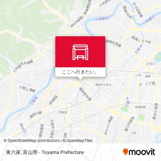 東六家地図