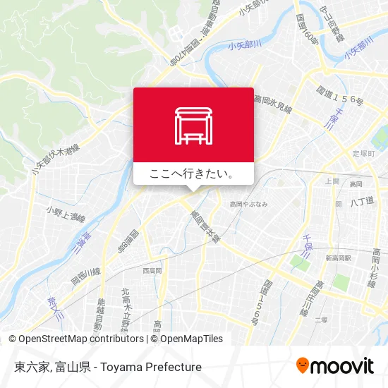 東六家地図
