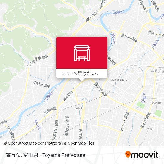 東五位地図