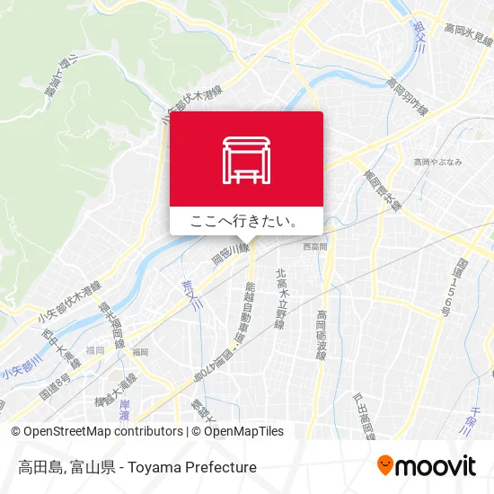 高田島地図