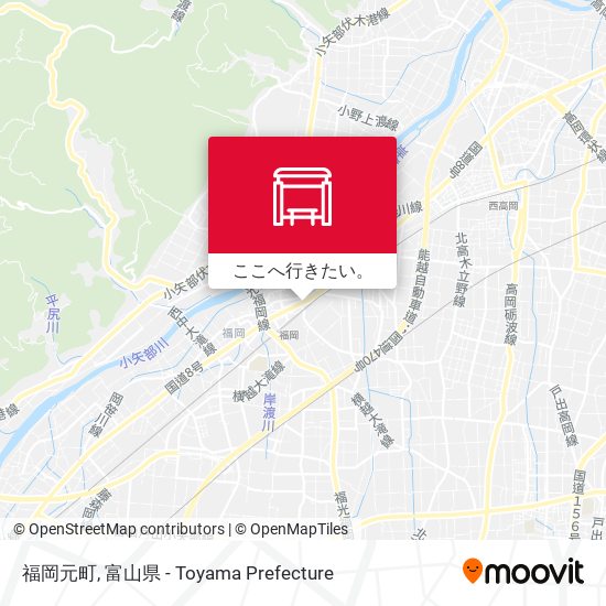 福岡元町地図