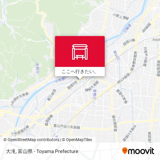 大滝地図