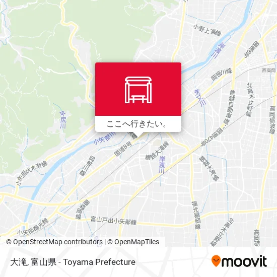 大滝地図