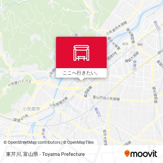 東芹川地図