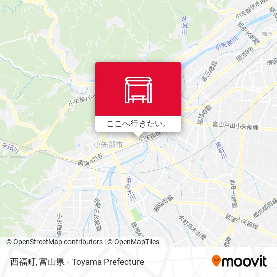 西福町地図