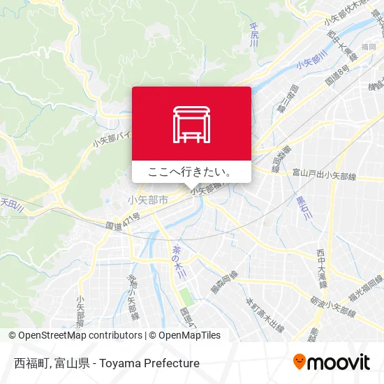 西福町地図
