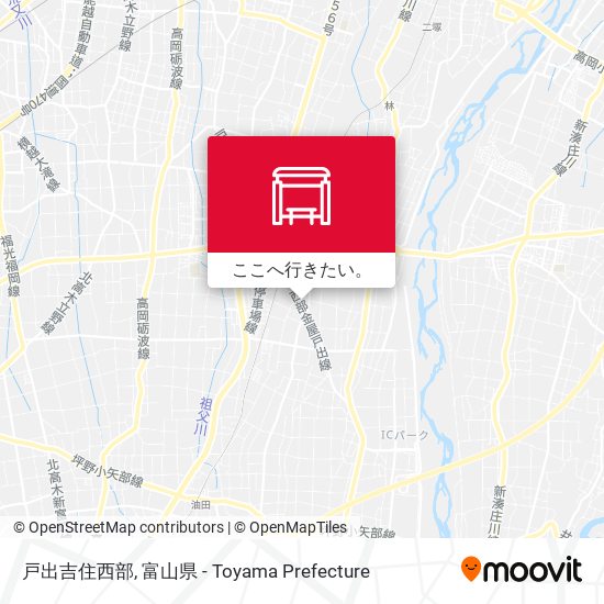 戸出吉住西部地図