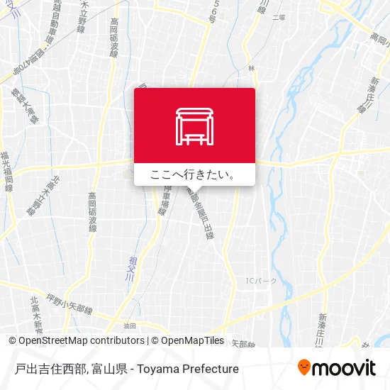 戸出吉住西部地図