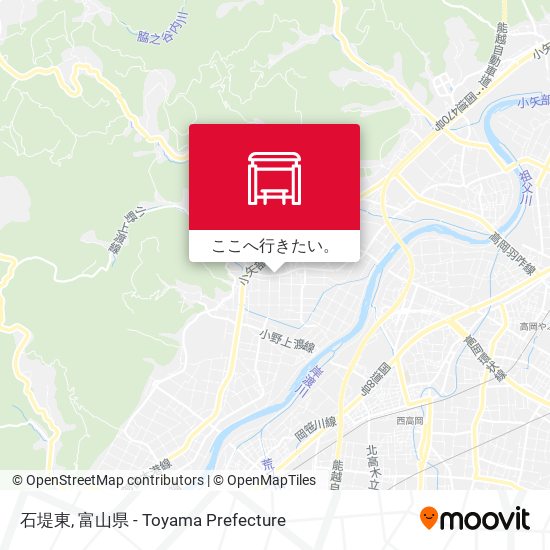 石堤東地図