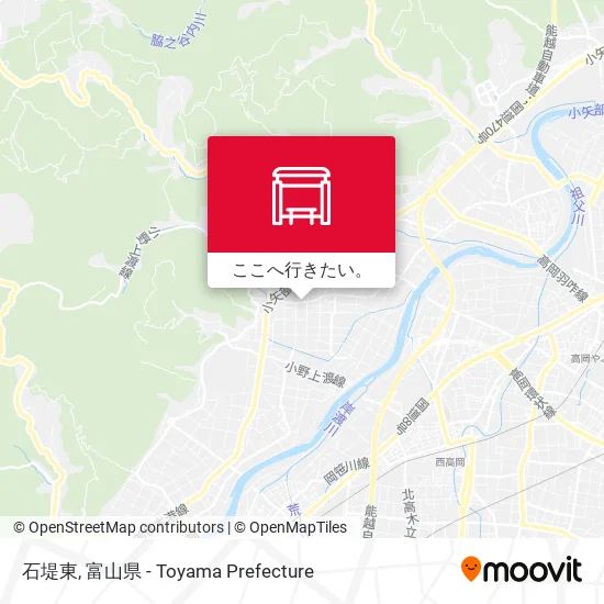 石堤東地図