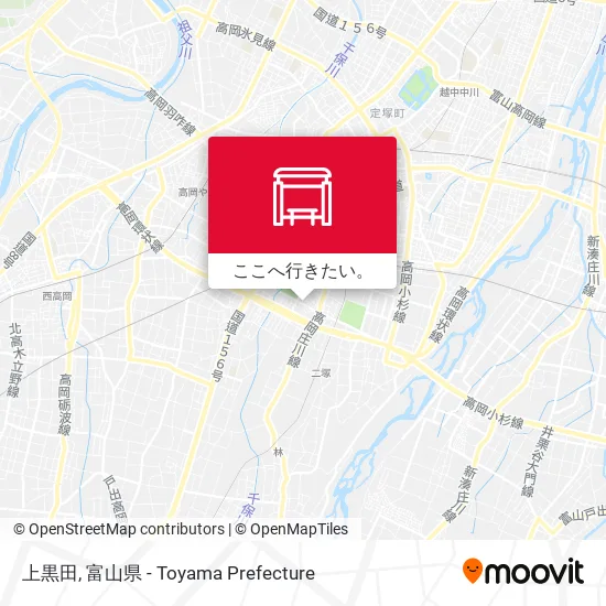 上黒田地図