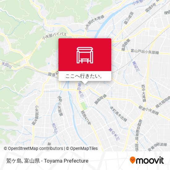 鷲ケ島地図