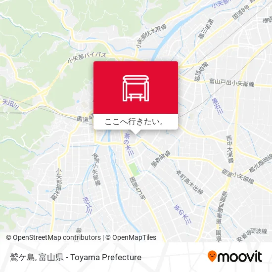 鷲ケ島地図