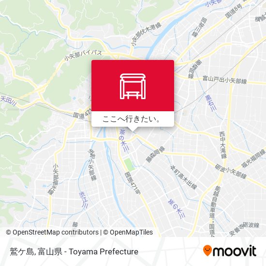 鷲ケ島地図