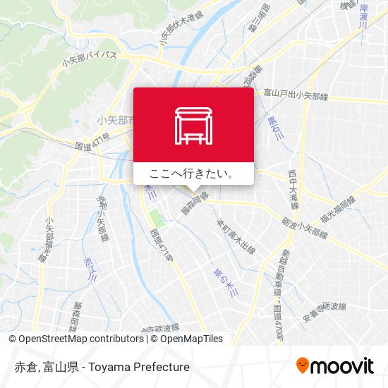 赤倉地図