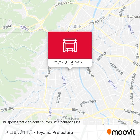 四日町地図