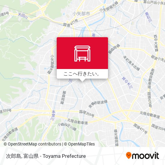次郎島地図