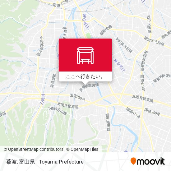 薮波地図