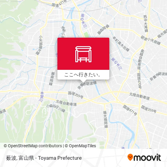 薮波地図