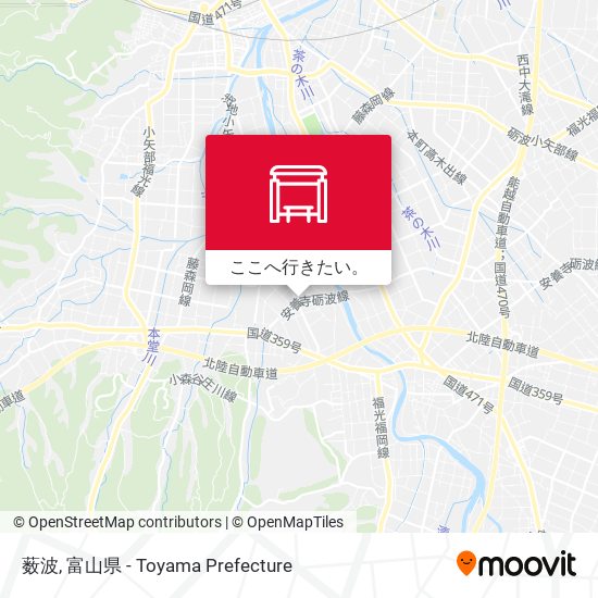 薮波地図