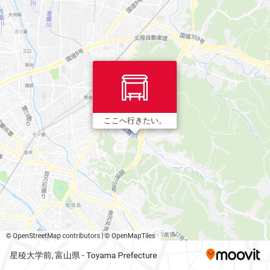 星稜大学前地図