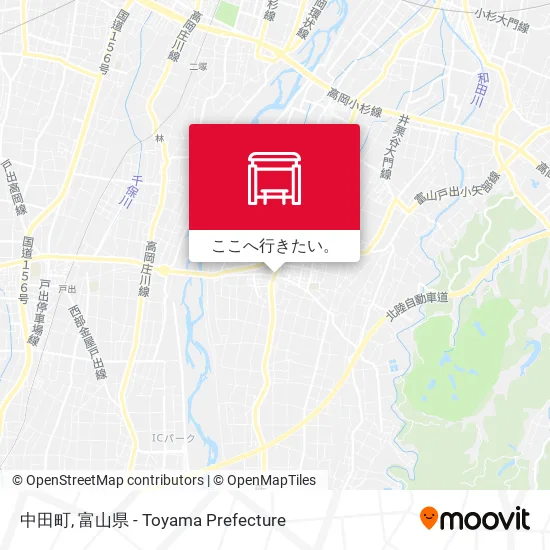 中田町地図